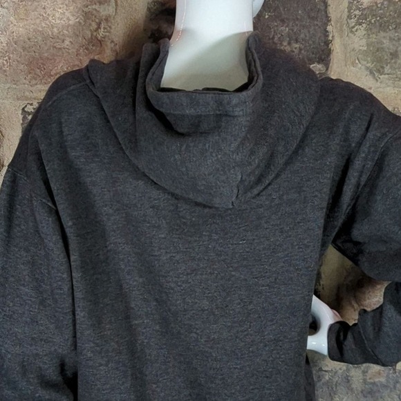 Bay State Gear Salem Massachusetts Dark Gray Hooded Pullover Woman's Size Small - Picture 7 of 13